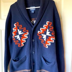 Lucky Brand Aztec Cardigan